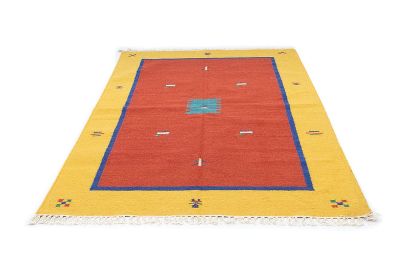 Tapis Kelim - Tendance - 200 x 140 cm - rouge