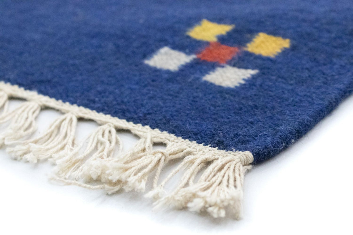 Tapis Kelim - Tendance - 200 x 140 cm - orange