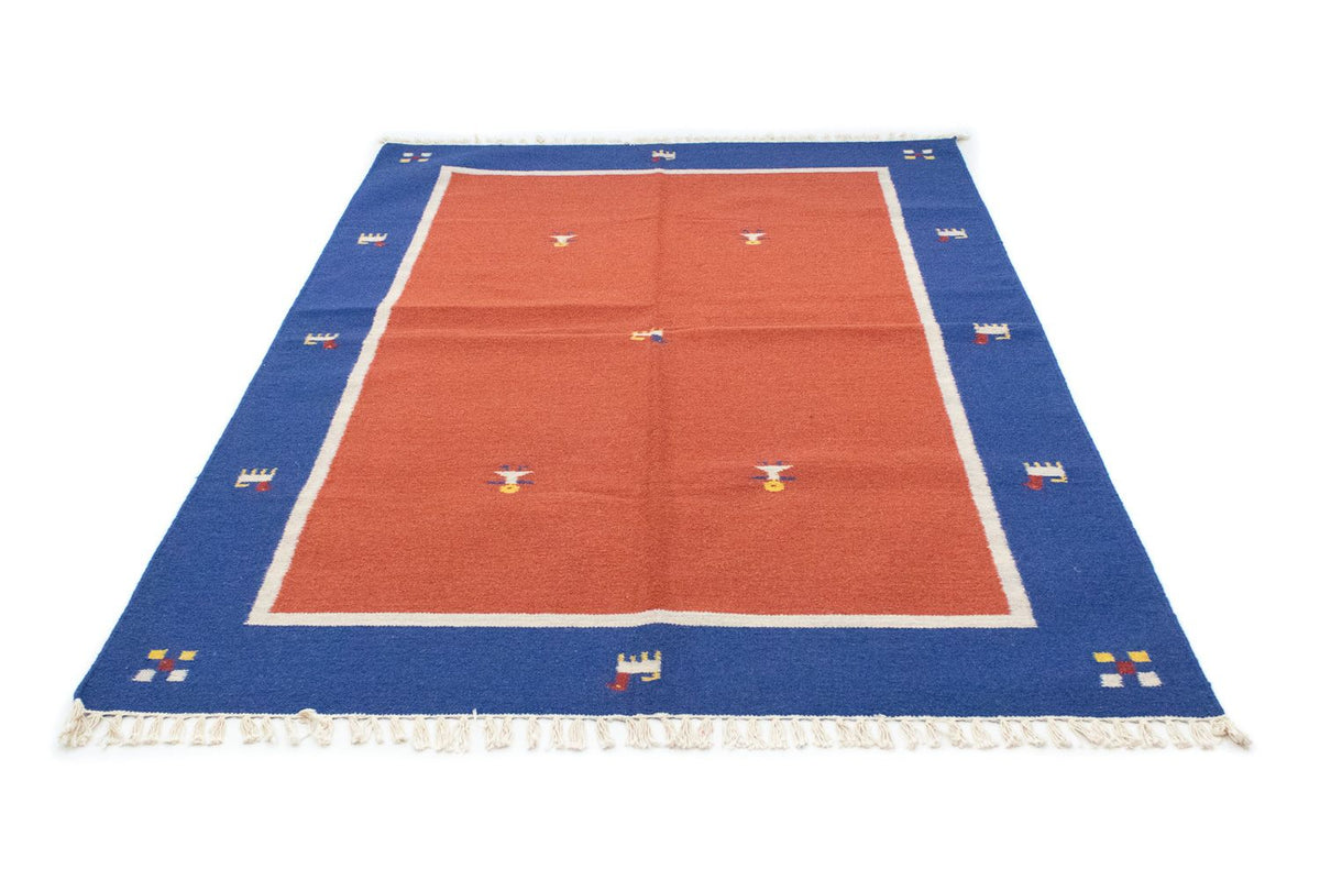 Tapis Kelim - Tendance - 200 x 140 cm - rouge
