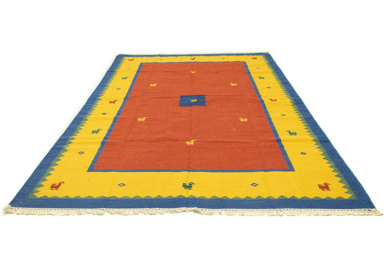 Tapis Kelim - Tendance - 300 x 200 cm - orange