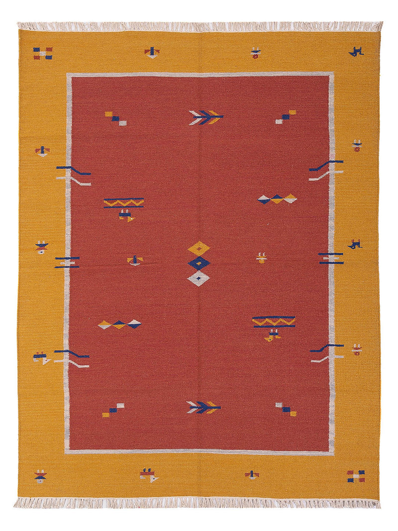 Kilim moderne Tapis - Tapis en laine