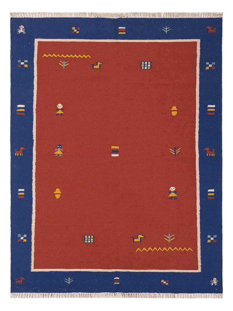 Kilim moderne Tapis - Tapis en laine