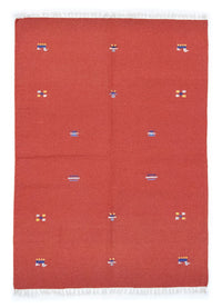 Tapis Kelim - Tendance - 200 x 140 cm - rouge