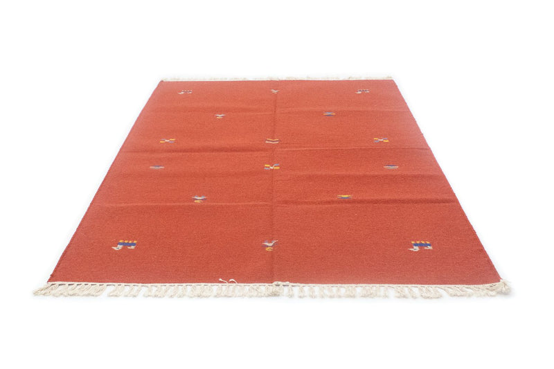 Tapis Kelim - Tendance - 200 x 140 cm - orange