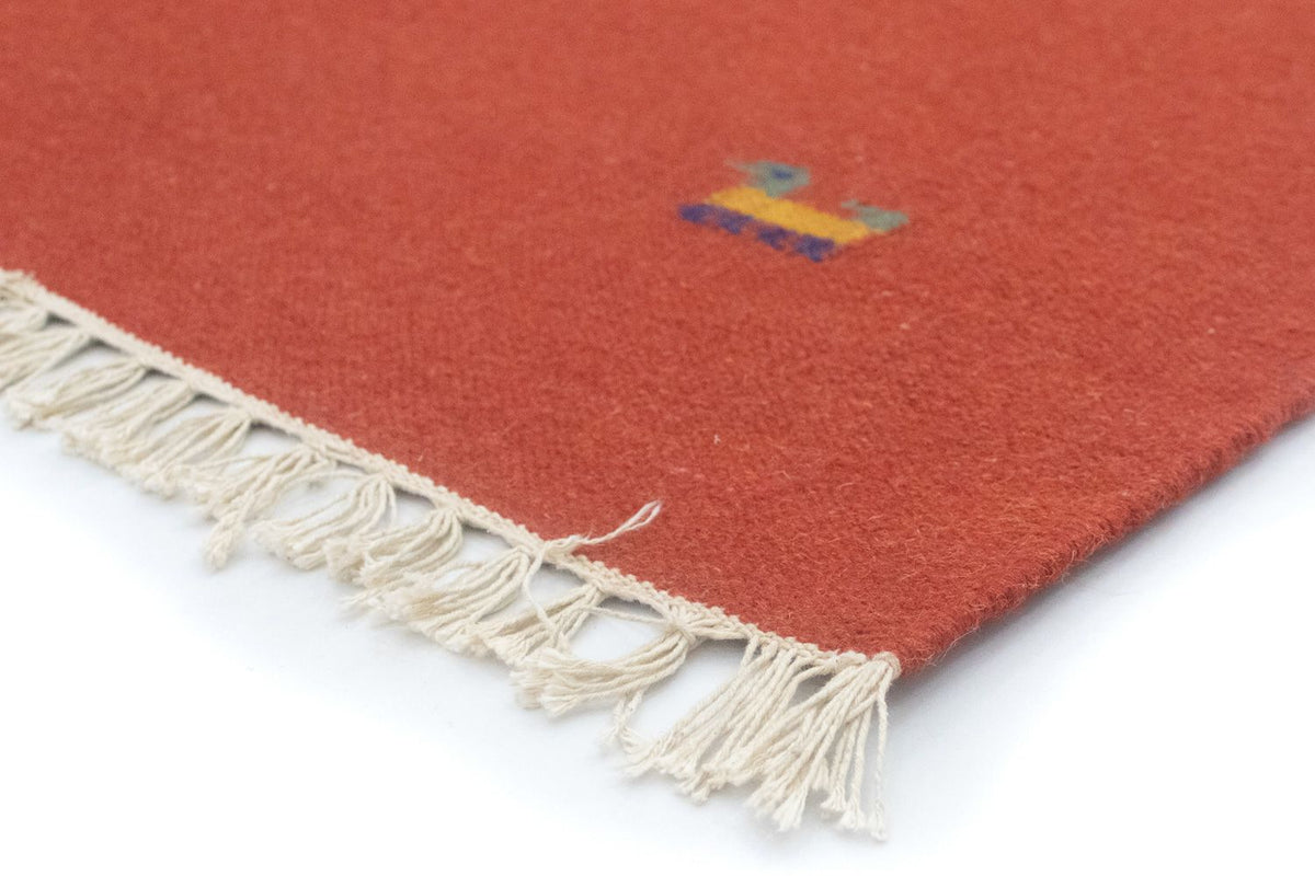 Tapis Kelim - Tendance - 200 x 140 cm - orange