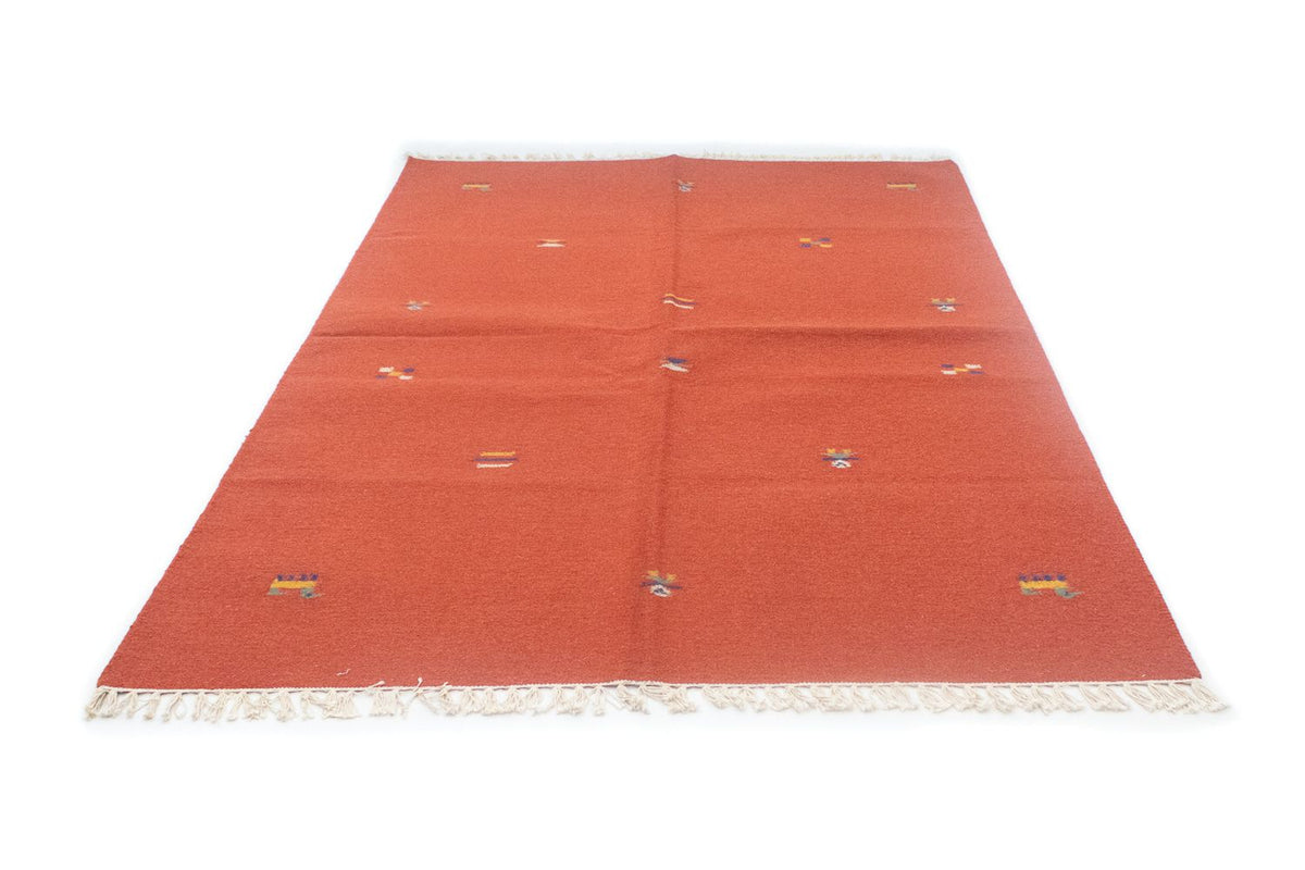 Tapis Kelim - Tendance - 200 x 140 cm - orange