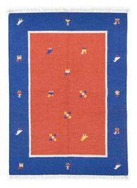 Tapis Kelim - Tendance - 200 x 140 cm - orange