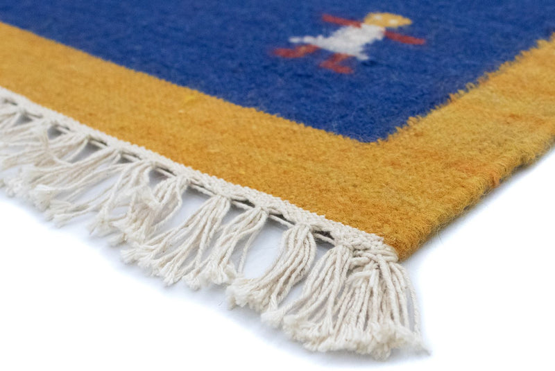 Tapis Kelim - Tendance - 200 x 140 cm - orange