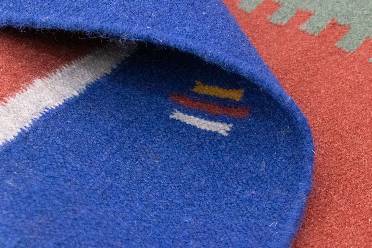 Tapis Kelim - Tendance - 200 x 140 cm - orange