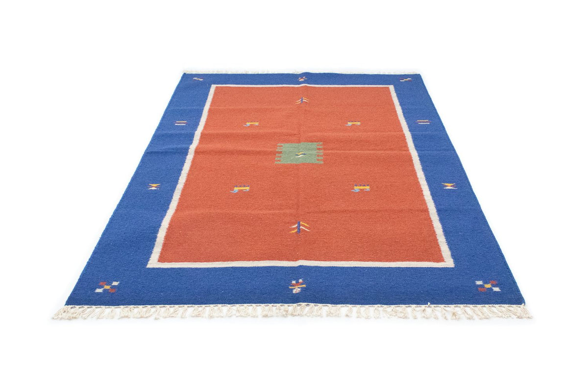 Tapis Kelim - Tendance - 200 x 140 cm - orange
