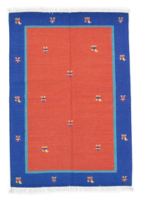 Tapis Kelim - Tendance - 200 x 140 cm - orange