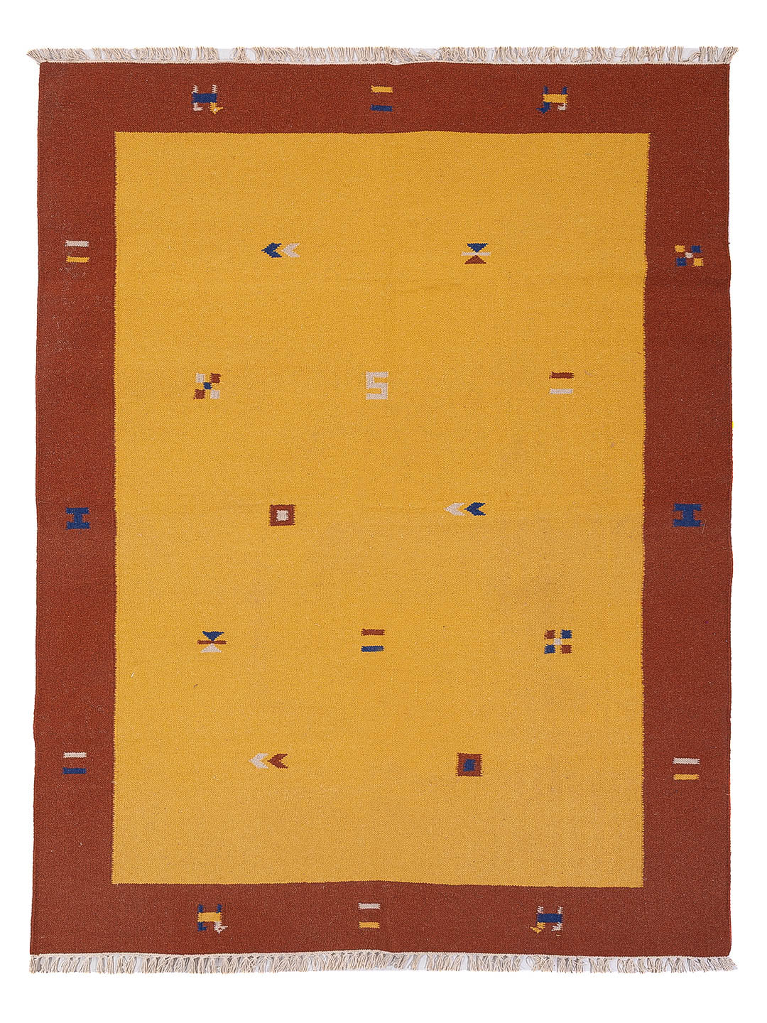 Kelim Teppich - Trendy - 240 x 170 cm - gold