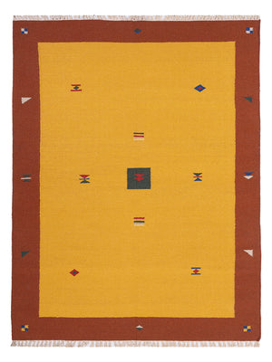 Tapis Kelim - Tendance - 240 x 170 cm - caramel