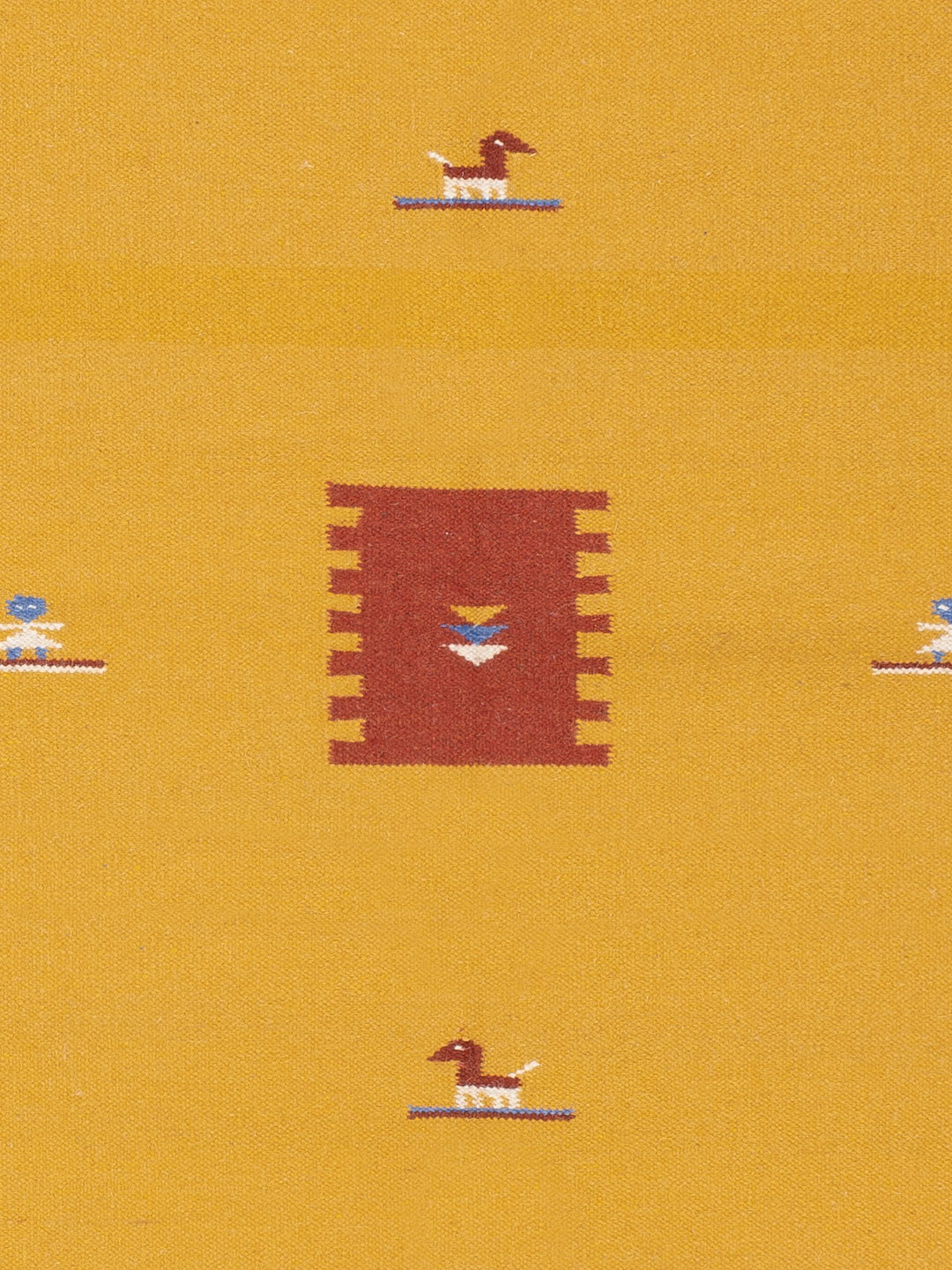 Kelim Teppich - Trendy - 240 x 170 cm - senfgelb