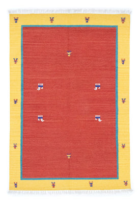 Tapis Kelim - Tendance - 200 x 140 cm - rouge