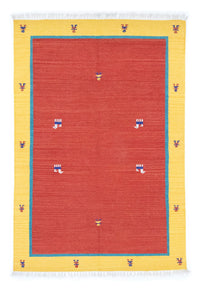 Tapis Kelim - Tendance - 200 x 140 cm - rouge