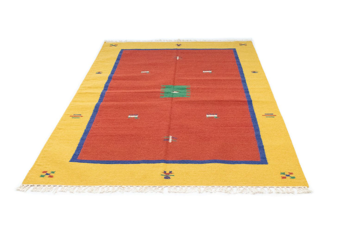Tapis Kelim - Tendance - 200 x 140 cm - orange