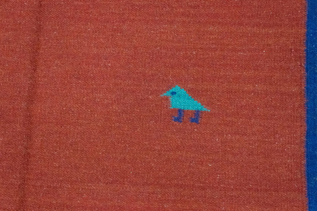 Tapis Kelim - Tendance - 200 x 140 cm - orange