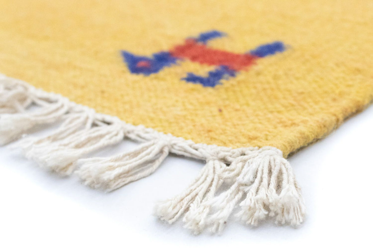 Tapis Kelim - Tendance - 200 x 140 cm - orange