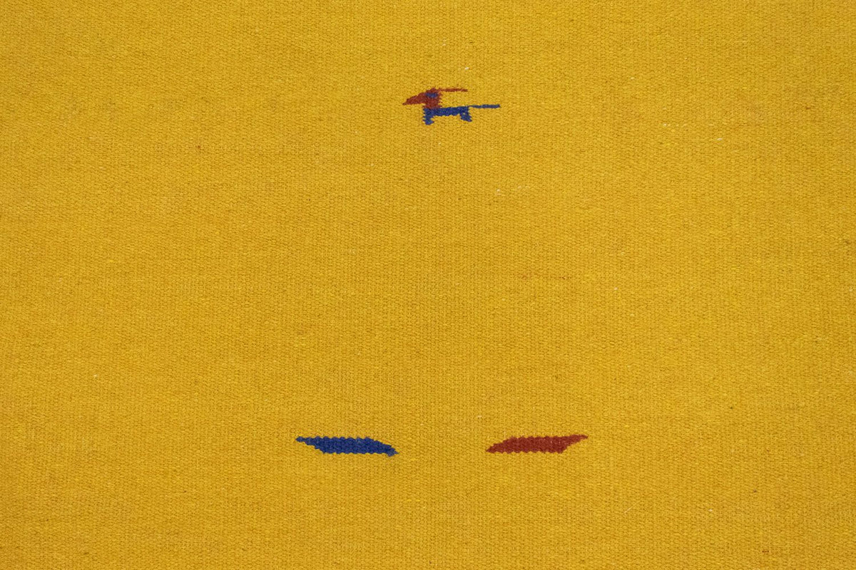 Tapis Kelim - Tendance - 180 x 120 cm - jaune