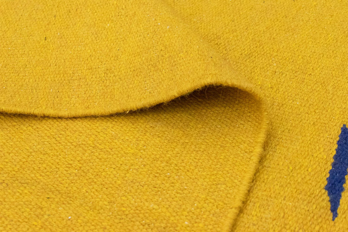 Tapis Kelim - Tendance - 180 x 120 cm - jaune