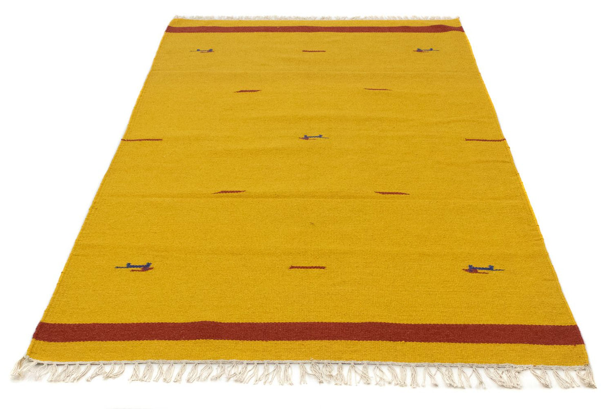 Tapis Kelim - Tendance - 180 x 120 cm - jaune