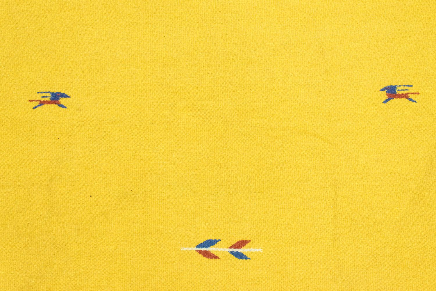 Tapis Kelim - Tendance - 180 x 120 cm - jaune