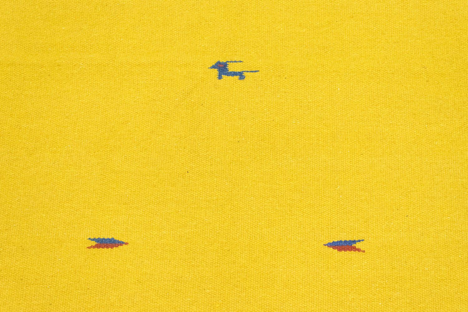 Tapis Kelim - Tendance - 180 x 120 cm - jaune