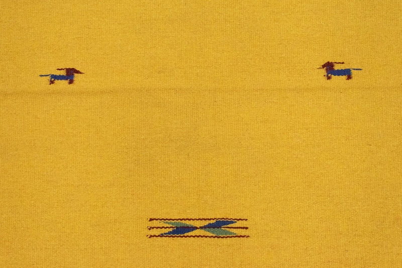 Tapis Kelim - Tendance - 180 x 120 cm - jaune
