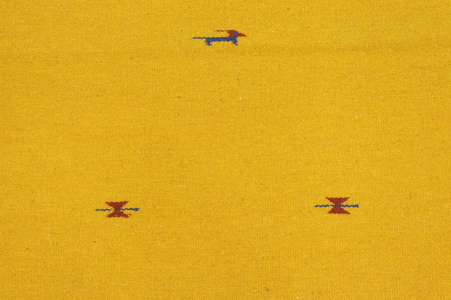 Tapis Kelim - Tendance - 180 x 120 cm - jaune