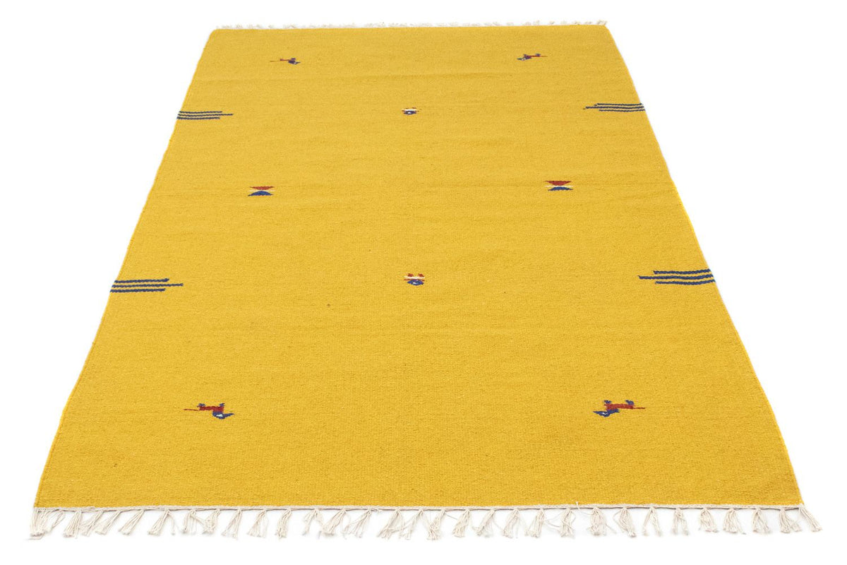 Tapis Kelim - Tendance - 180 x 120 cm - jaune
