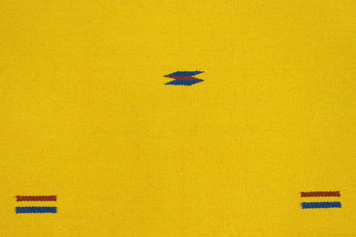 Tapis Kelim - Tendance - 180 x 120 cm - jaune