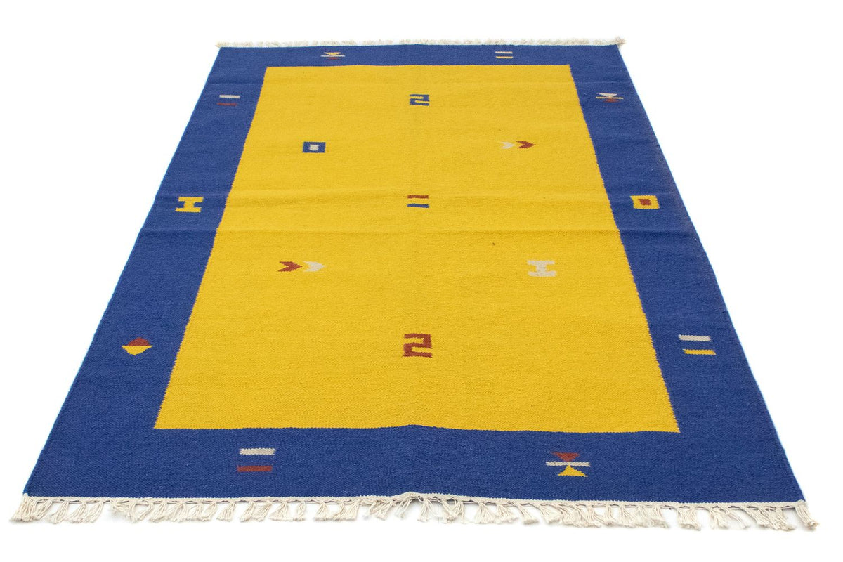 Tapis Kelim - Tendance - 180 x 120 cm - jaune