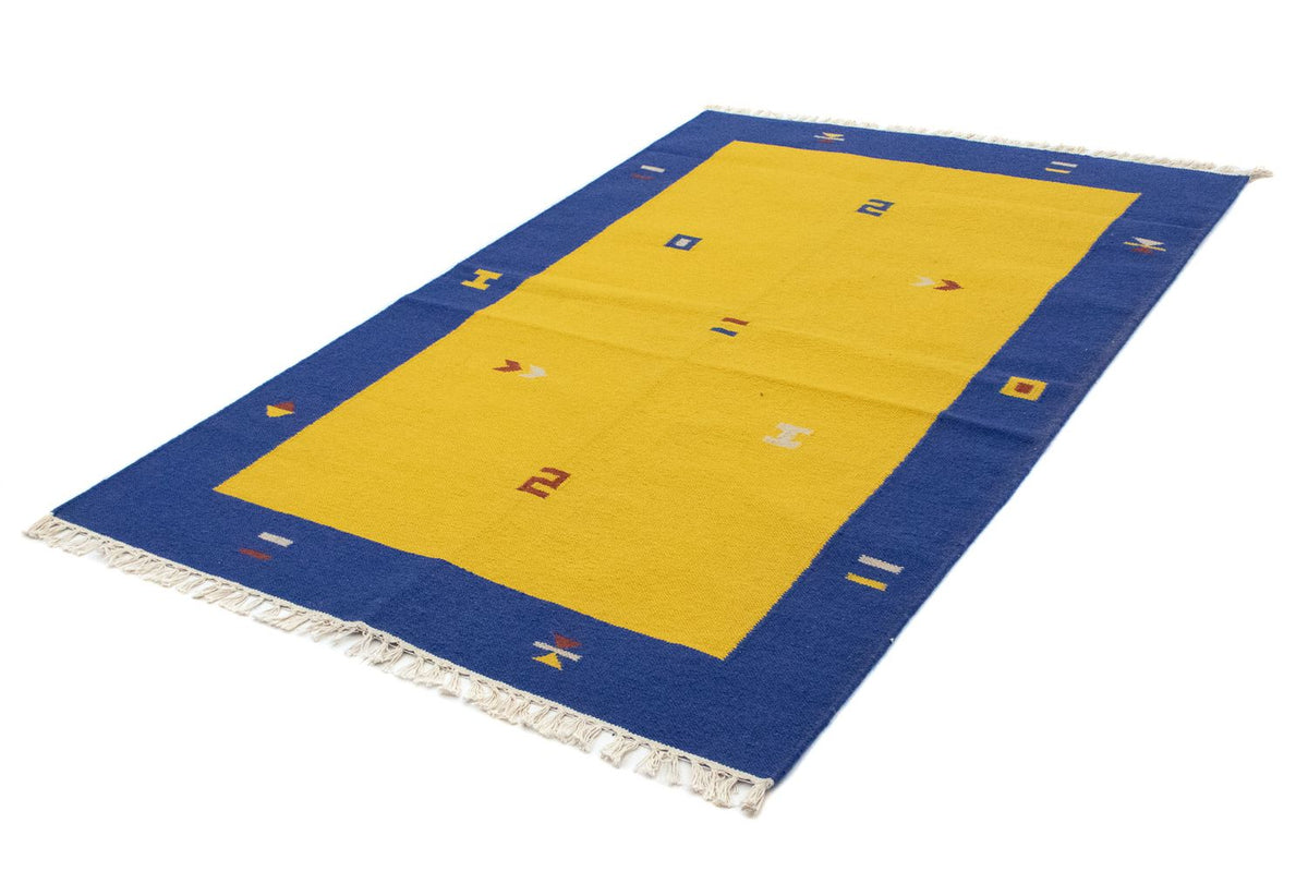Tapis Kelim - Tendance - 180 x 120 cm - jaune