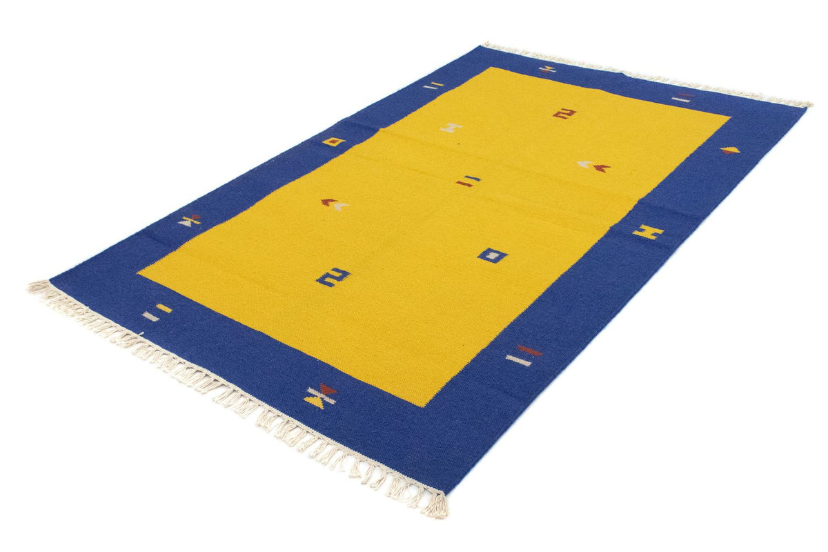 Tapis Kelim - Tendance - 180 x 120 cm - jaune