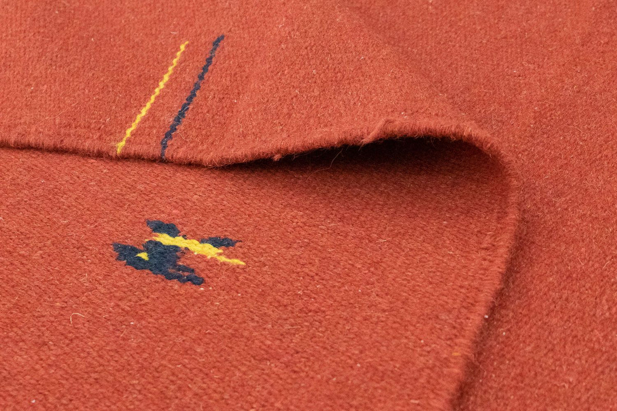 Tapis Kelim - Tendance - 180 x 120 cm - rouge