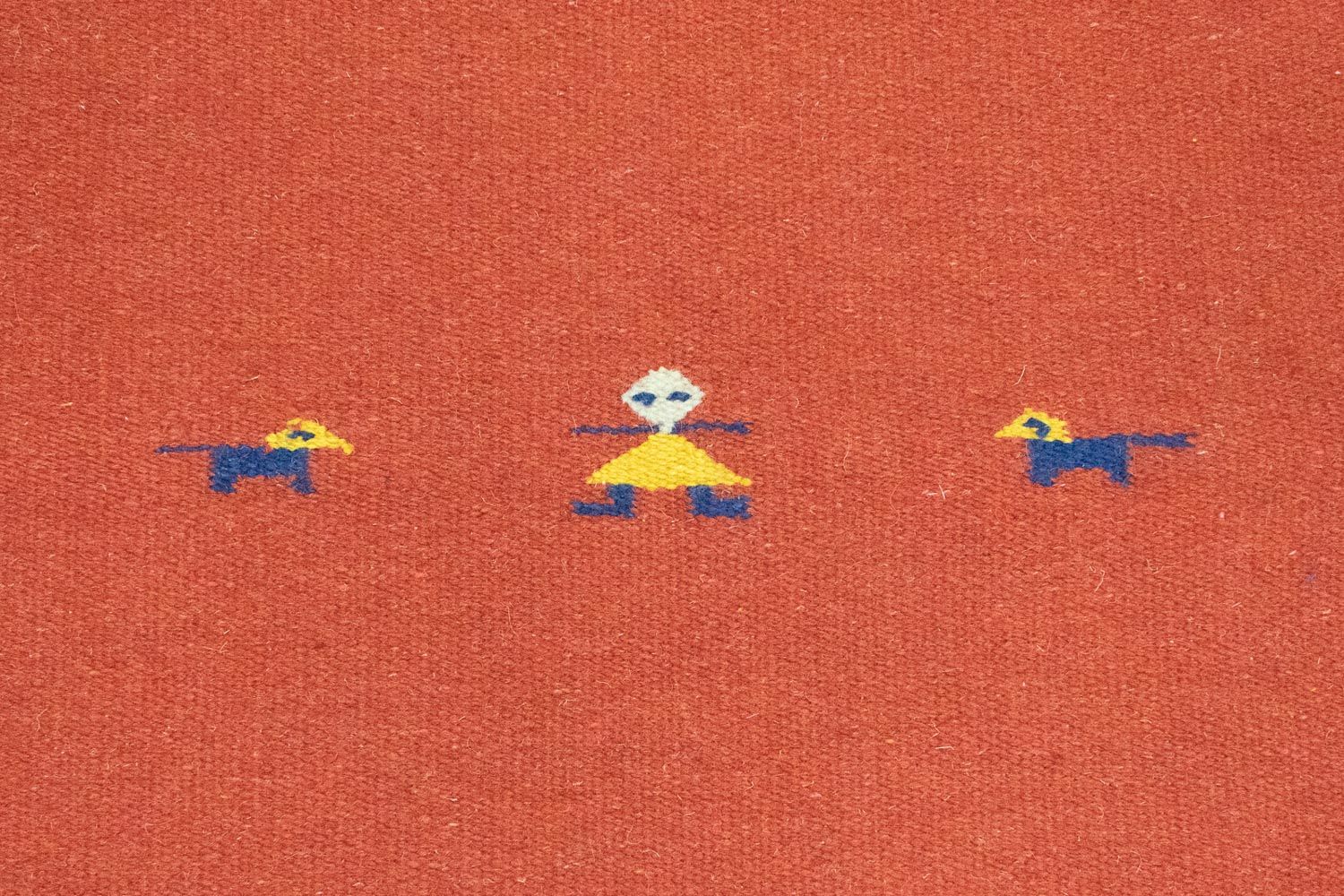 Tapis Kelim - Tendance - 180 x 120 cm - rouge