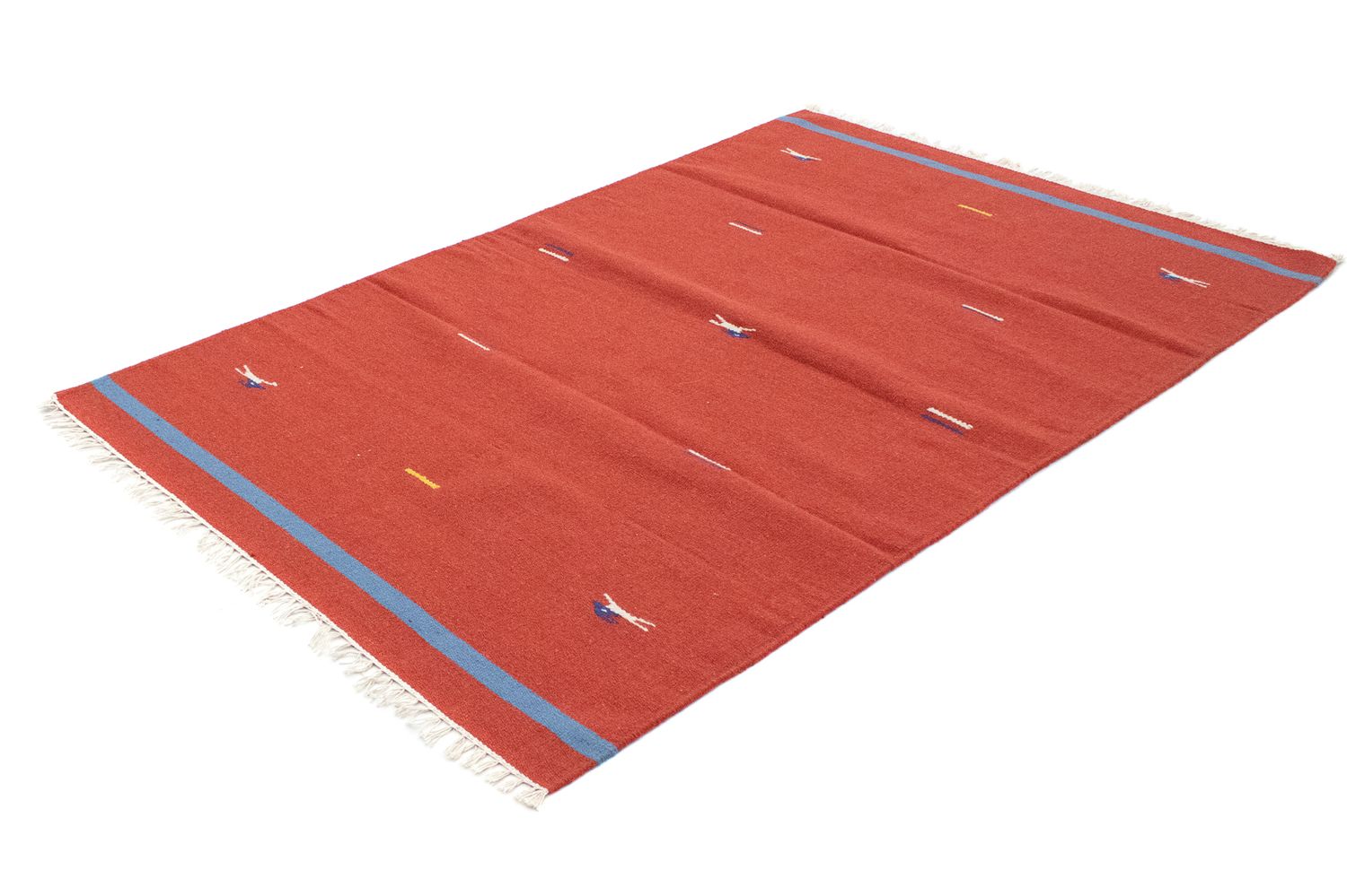 Tapis Kelim - Tendance - 180 x 120 cm - rouge