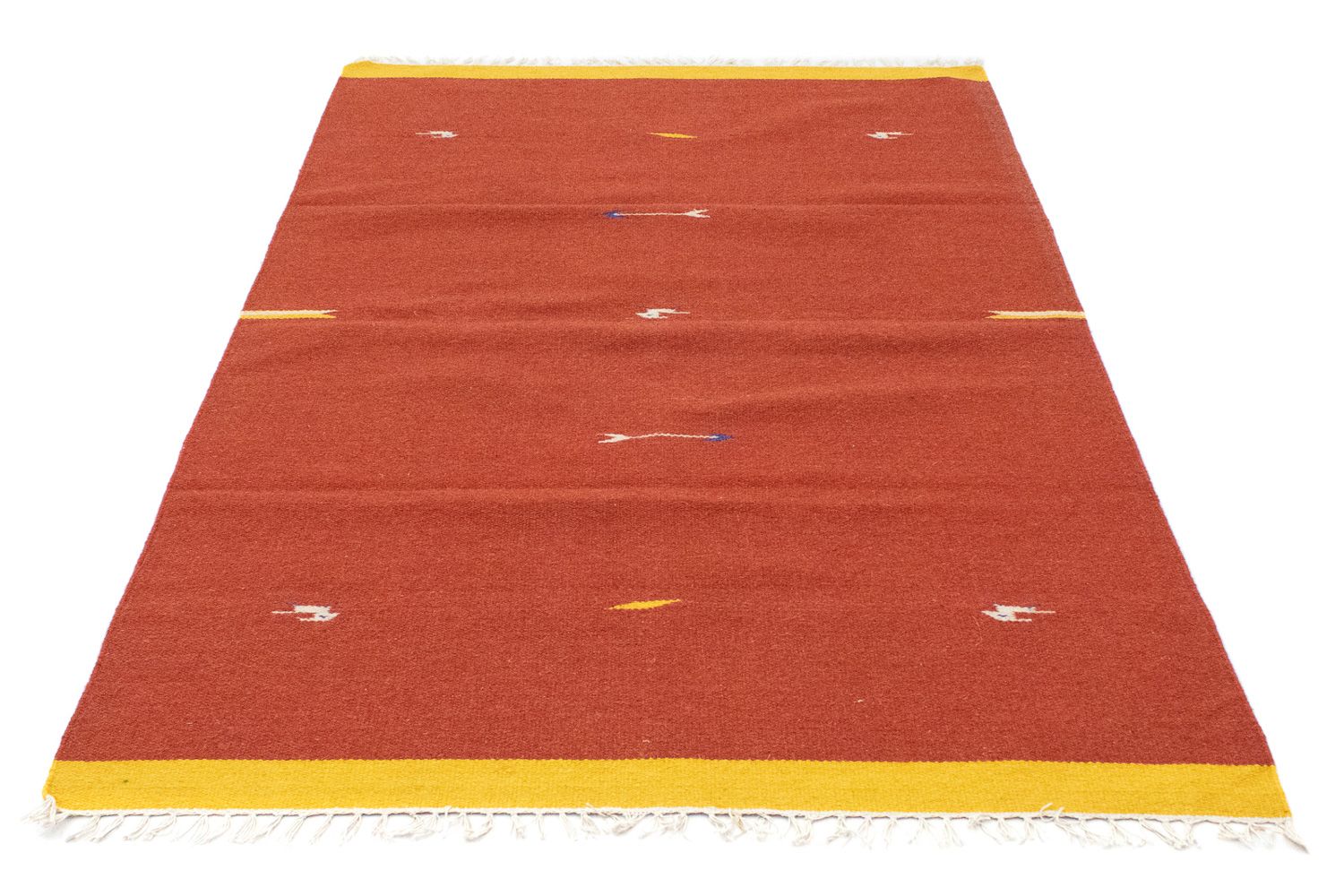 Tapis Kelim - Tendance - 180 x 120 cm - rouge