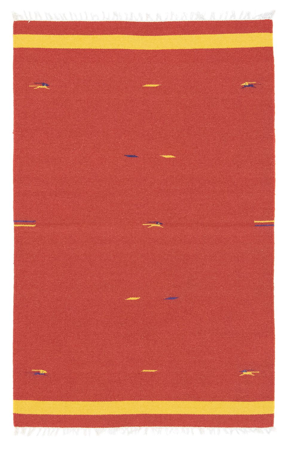 Tapis Kelim - Tendance - 180 x 120 cm - rouge