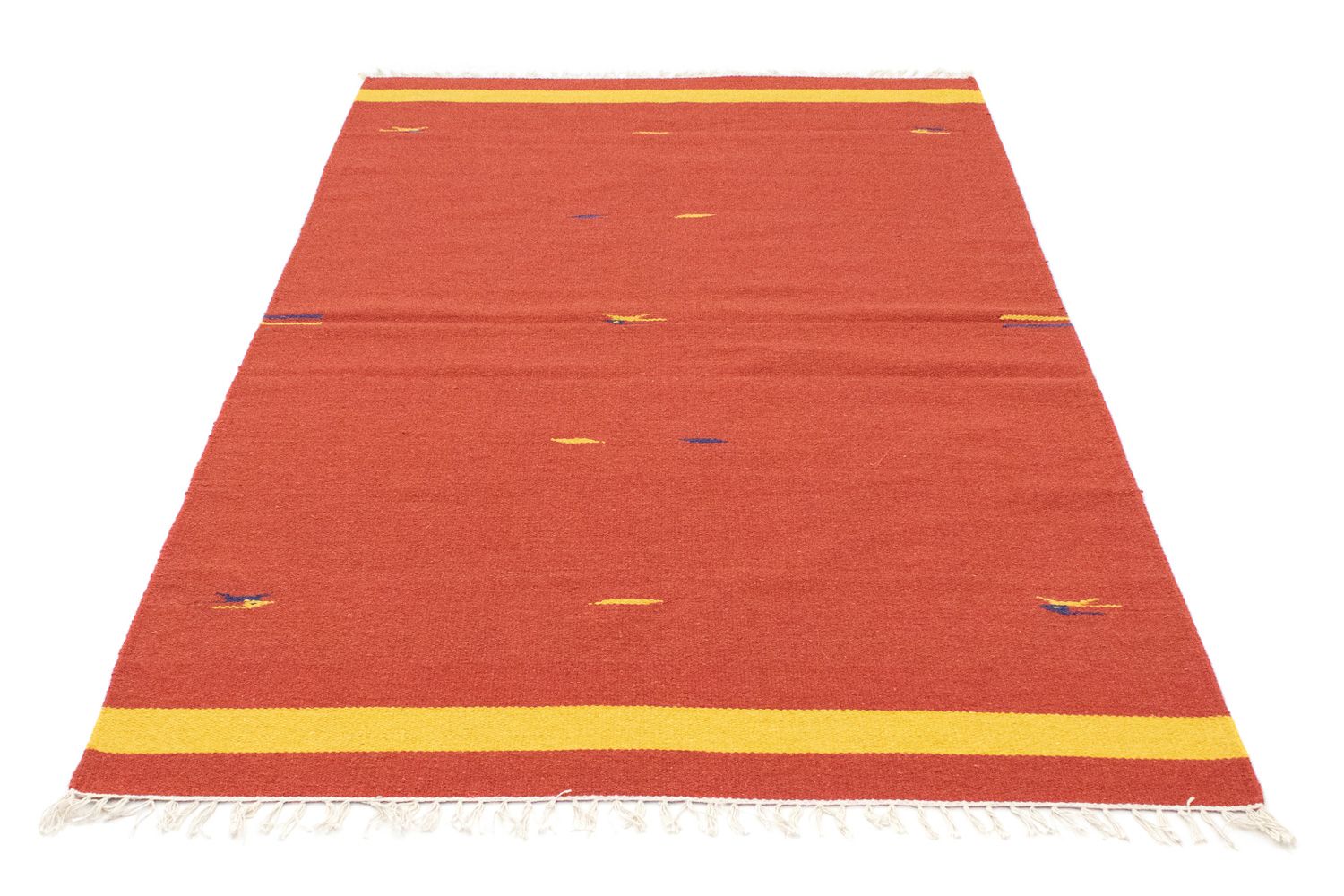 Tapis Kelim - Tendance - 180 x 120 cm - rouge