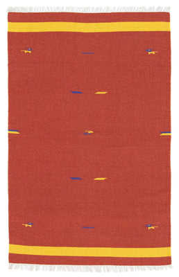 Tapis Kelim - Tendance - 180 x 120 cm - rouge