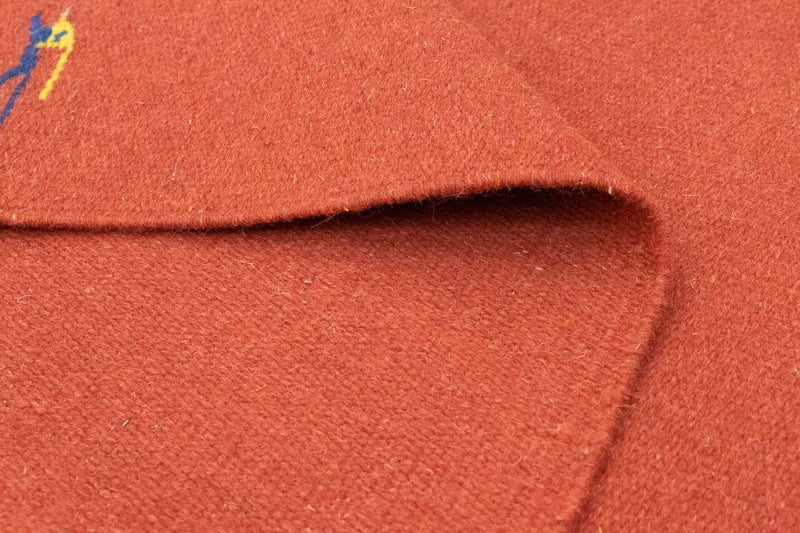 Tapis Kelim - Tendance - 180 x 120 cm - rouge