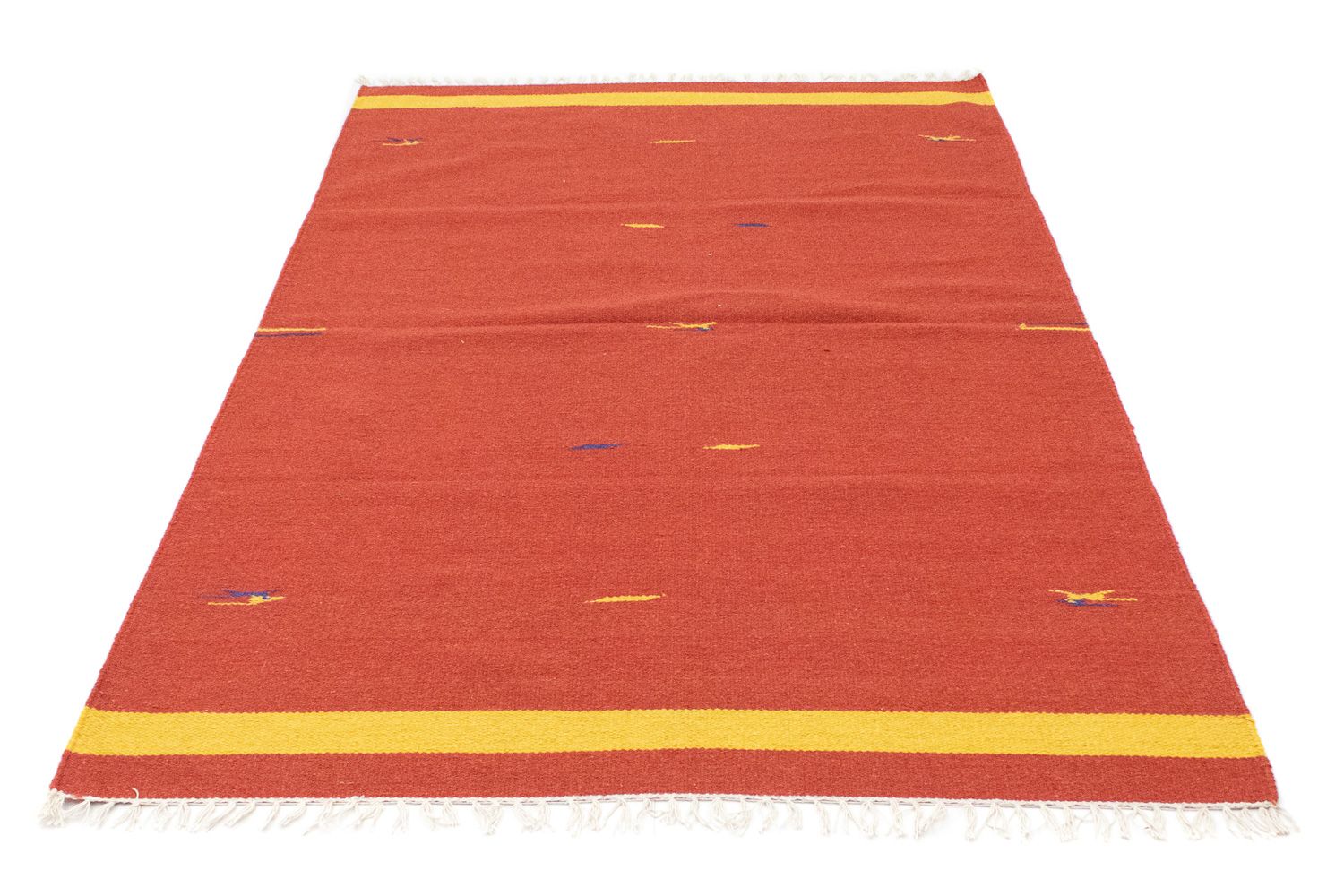 Tapis Kelim - Tendance - 180 x 120 cm - rouge