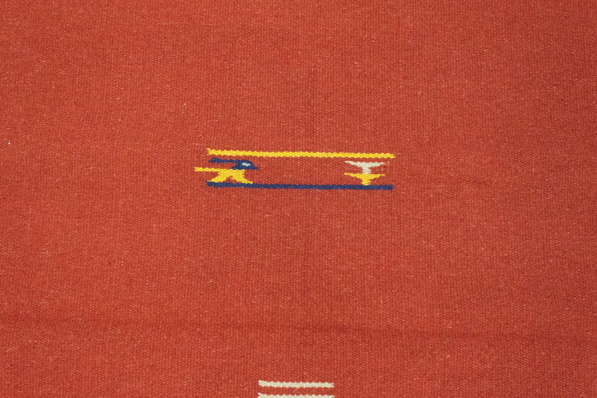 Tapis Kelim - Tendance - 180 x 120 cm - rouge