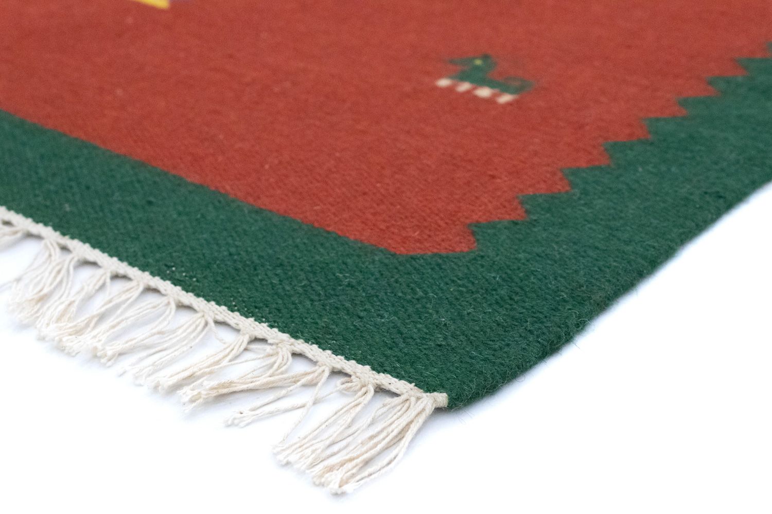 Tapis Kelim - Tendance - 180 x 120 cm - rouge