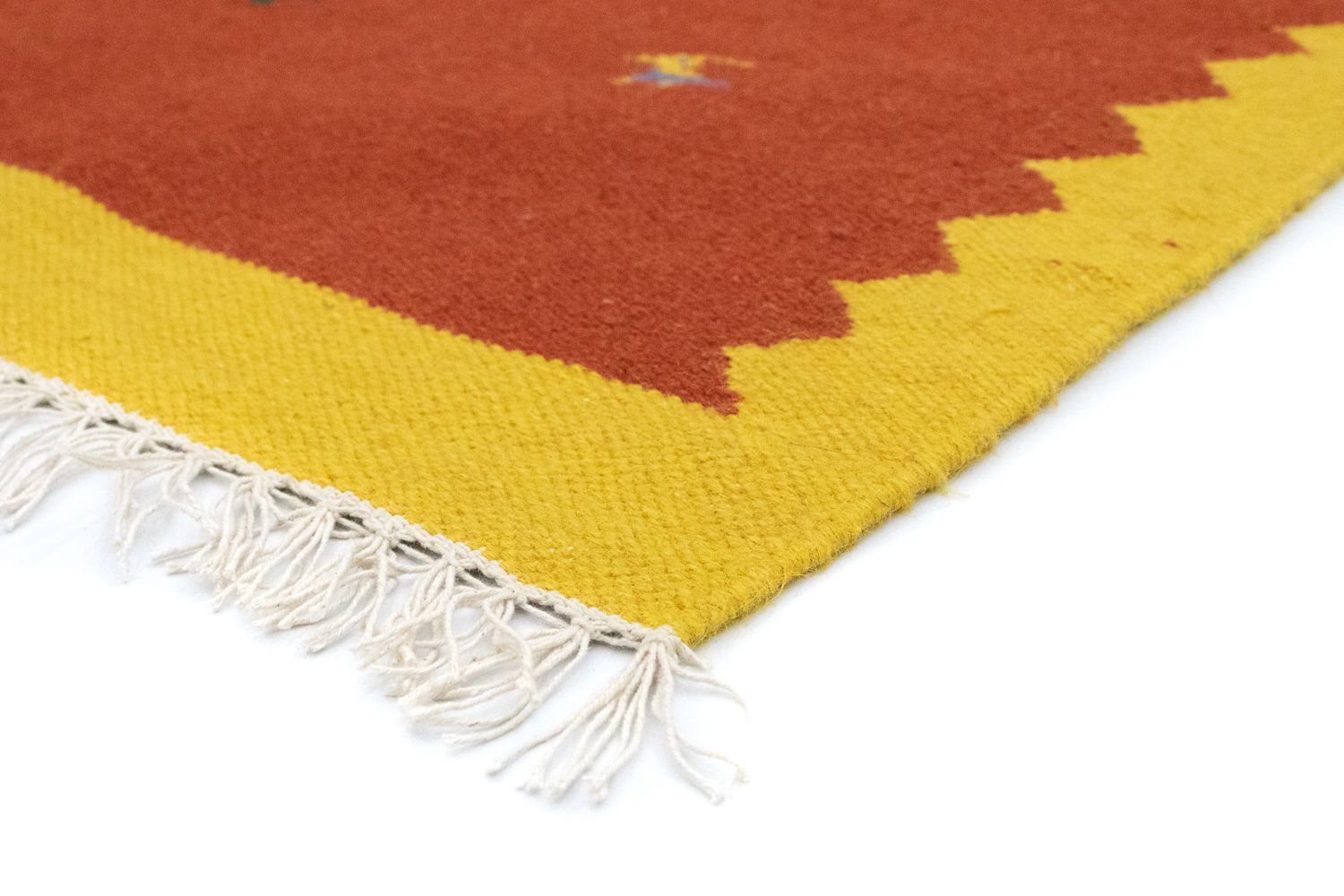 Tapis Kelim - Tendance - 180 x 120 cm - orange