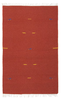 Tapis Kelim - Tendance - 180 x 120 cm - rouge