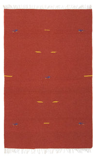 Tapis Kelim - Tendance - 180 x 120 cm - rouge