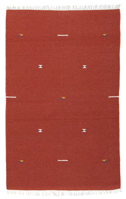 Tapis Kelim - Tendance - 180 x 120 cm - rouge